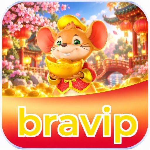Logo bravip Cassino Ao Vivo Brasil